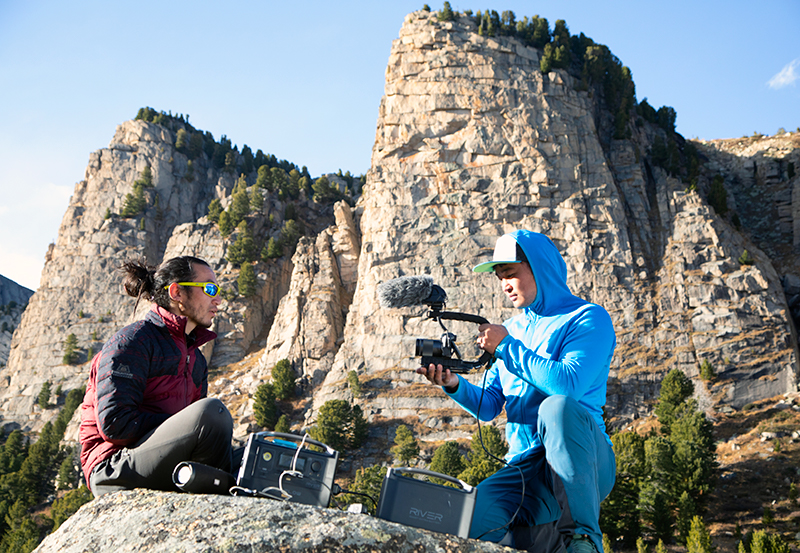 Rock climbers interview